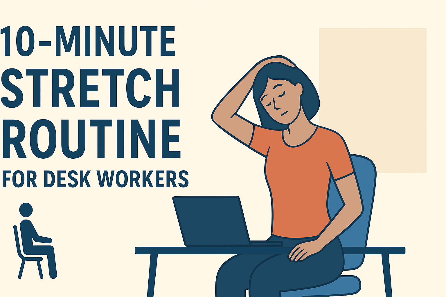 10-Minute Stretch Routine for Desk Workers